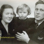 Ursula, Mary and Stanley Astras 1949 Portrait in Germany. © ladyofwheat.com