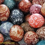 Ursula Astras Lithuanian Easter Eggs 95c © ladyofwheat.com